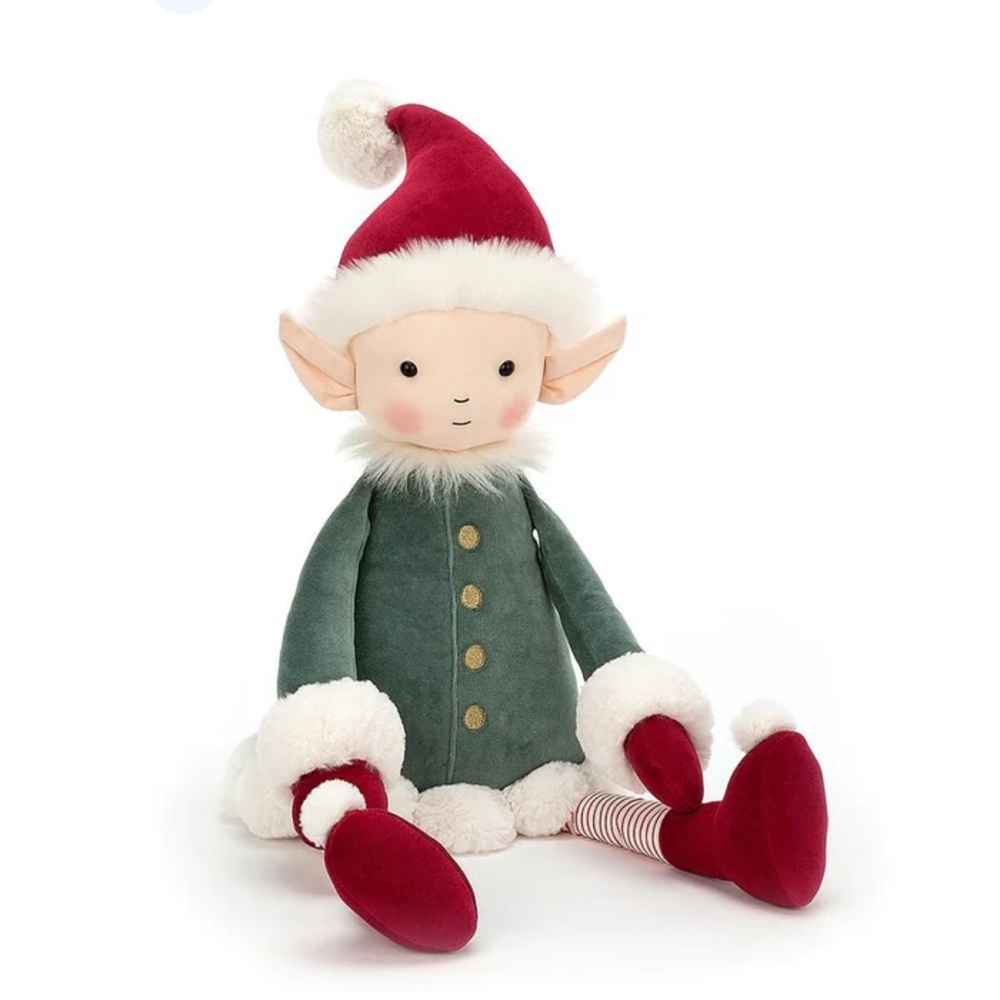 Jellycat Leffy Elf Size Medium